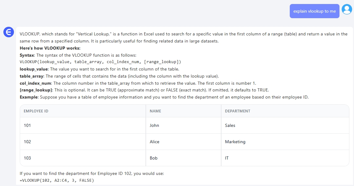 Excel AI Assistant