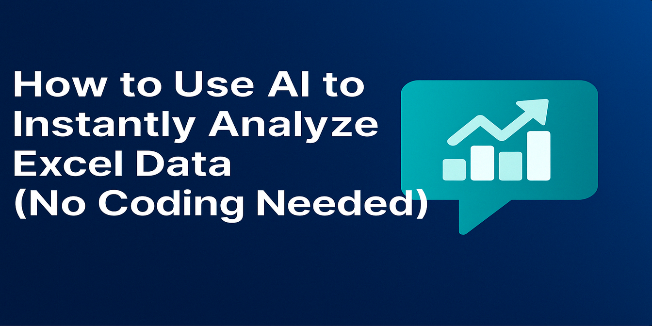 Comment Utiliser l'IA pour Analyser Instantanément des Données Excel (Sans Codage Nécessaire !)