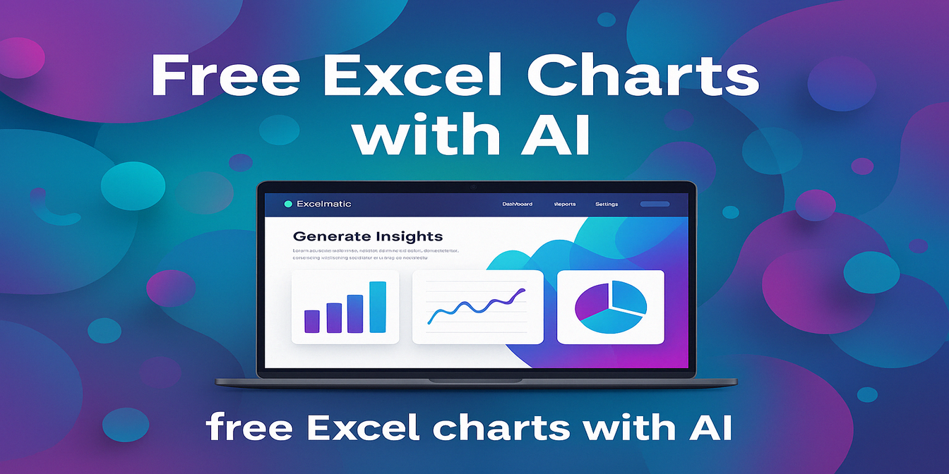 La forma más fácil de crear gráficos en Excel con IA (Descarga gratuita incluida)